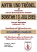ANTIK UND TRÖDELMARKT auf dem Kaltenkirchener Stadtfest SONNTAG 13. JULI 2025